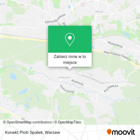 Mapa Konekt Piotr Spałek