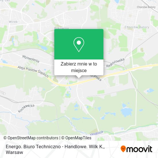 Mapa Energo. Biuro Techniczno - Handlowe. Wilk K.
