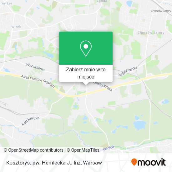 Mapa Kosztorys. pw. Hemlecka J., Inż