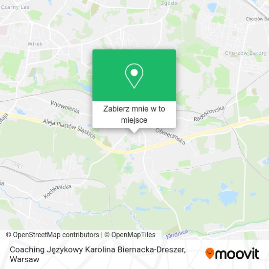 Mapa Coaching Językowy Karolina Biernacka-Dreszer