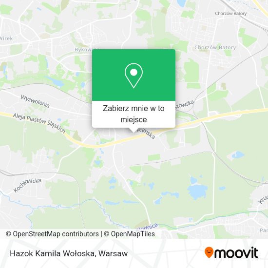 Mapa Hazok Kamila Wołoska