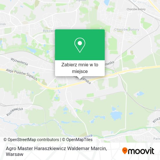 Mapa Agro Master Haraszkiewicz Waldemar Marcin