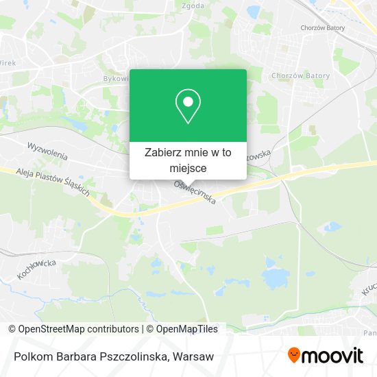 Mapa Polkom Barbara Pszczolinska