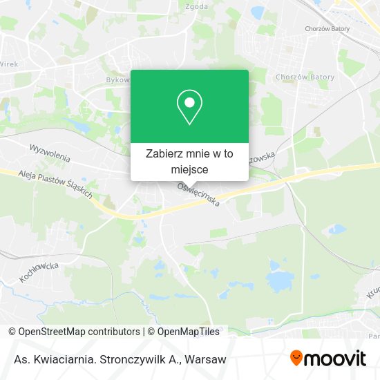 Mapa As. Kwiaciarnia. Stronczywilk A.