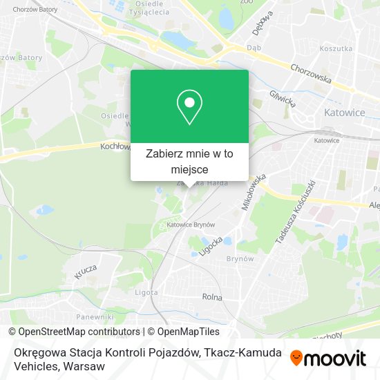 Mapa Okręgowa Stacja Kontroli Pojazdów, Tkacz-Kamuda Vehicles