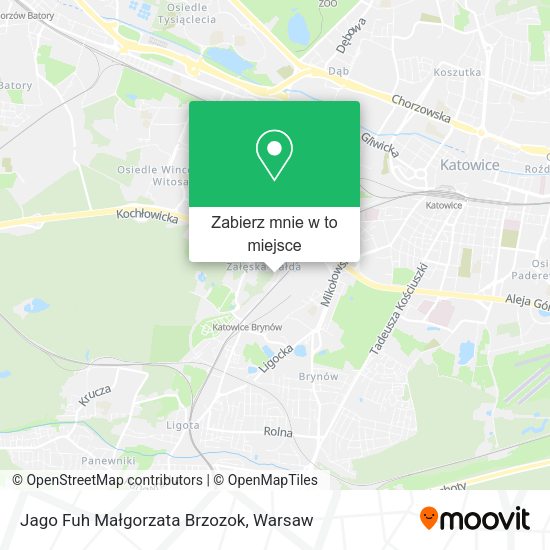 Mapa Jago Fuh Małgorzata Brzozok