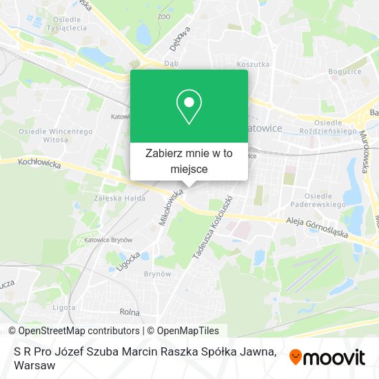 Mapa S R Pro Józef Szuba Marcin Raszka Spółka Jawna