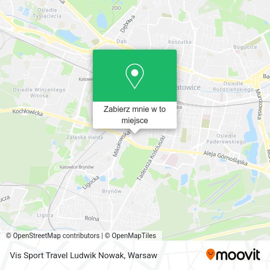 Mapa Vis Sport Travel Ludwik Nowak