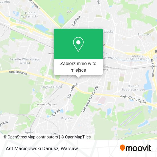 Mapa Ant Maciejewski Dariusz