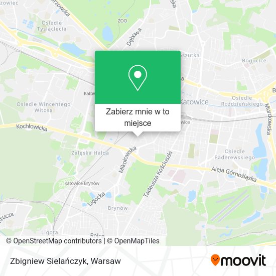 Mapa Zbigniew Sielańczyk