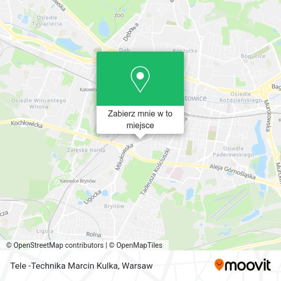 Mapa Tele -Technika Marcin Kulka