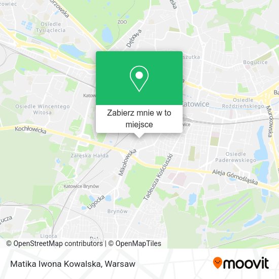 Mapa Matika Iwona Kowalska