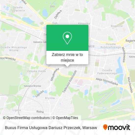 Mapa Buxus Firma Usługowa Dariusz Przeczek