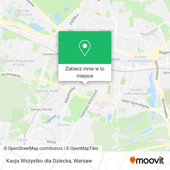 Mapa Kasja Wszystko dla Dziecka