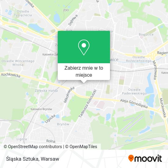 Mapa Śląska Sztuka