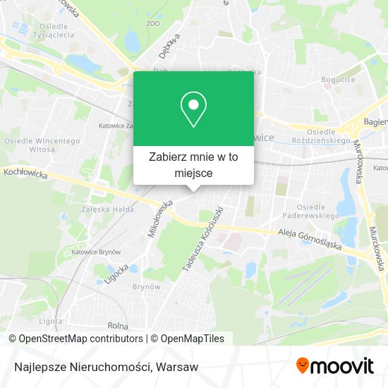 Mapa Najlepsze Nieruchomości