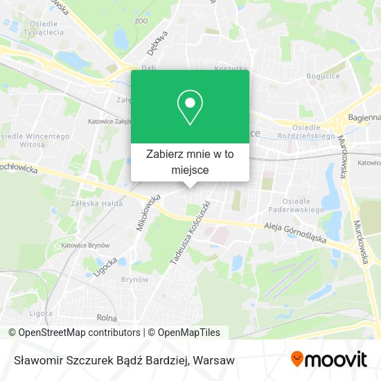 Mapa Sławomir Szczurek Bądź Bardziej