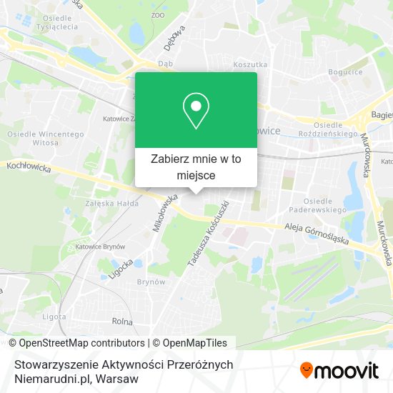 Mapa Stowarzyszenie Aktywności Przeróżnych Niemarudni.pl