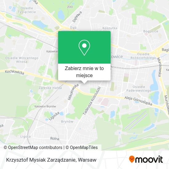 Mapa Krzysztof Mysiak Zarządzanie