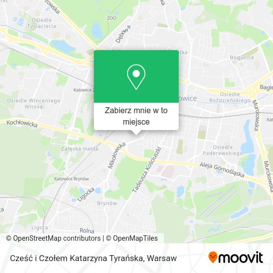 Mapa Cześć i Czołem Katarzyna Tyrańska