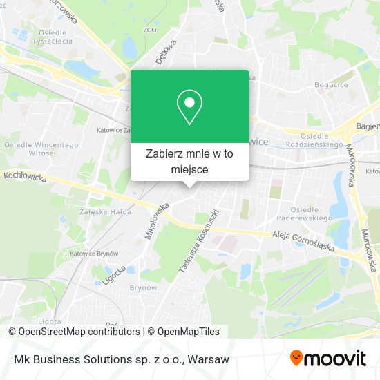 Mapa Mk Business Solutions sp. z o.o.