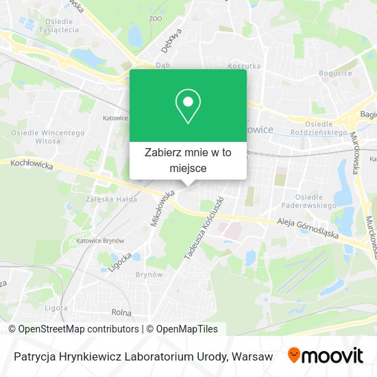 Mapa Patrycja Hrynkiewicz Laboratorium Urody