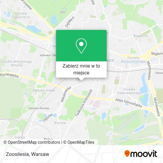 Mapa Zoosilesia