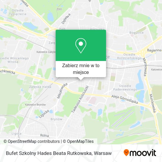 Mapa Bufet Szkolny Hades Beata Rutkowska