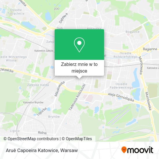 Mapa Aruê Capoeira Katowice