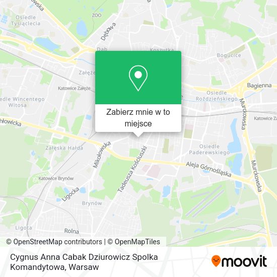 Mapa Cygnus Anna Cabak Dziurowicz Spolka Komandytowa