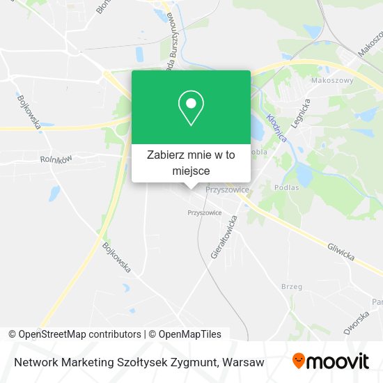 Mapa Network Marketing Szołtysek Zygmunt