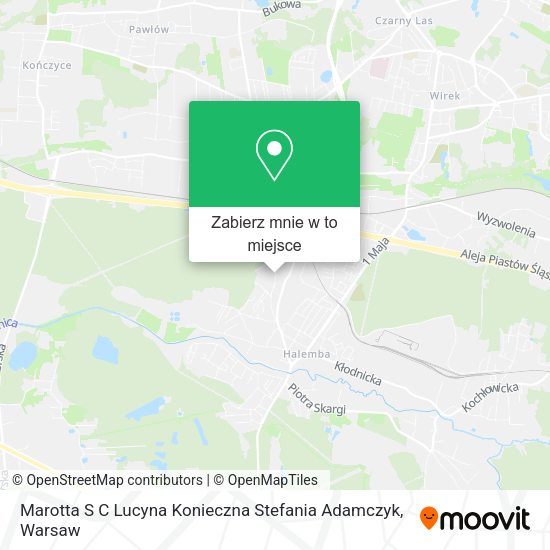 Mapa Marotta S C Lucyna Konieczna Stefania Adamczyk