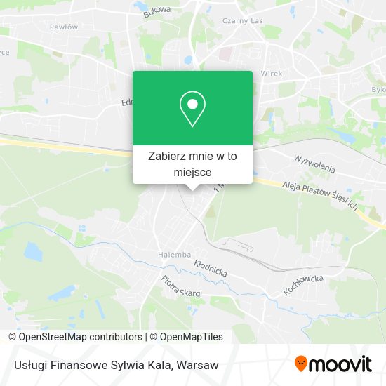 Mapa Usługi Finansowe Sylwia Kala