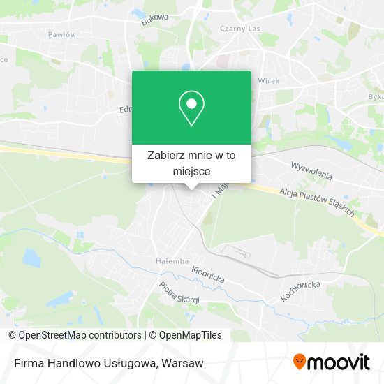 Mapa Firma Handlowo Usługowa