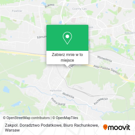 Mapa Zakpol. Doradztwo Podatkowe, Biuro Rachunkowe