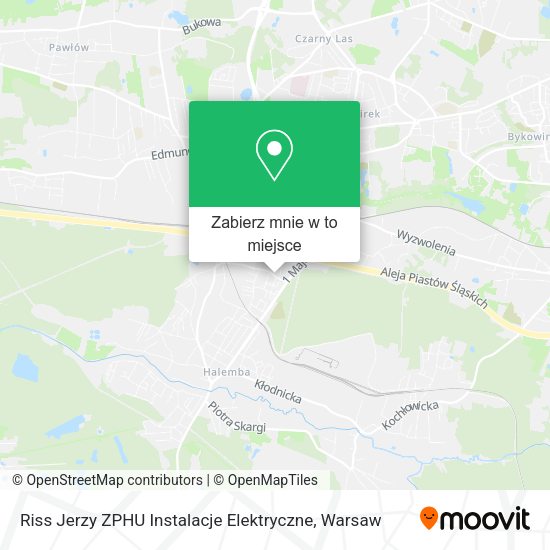 Mapa Riss Jerzy ZPHU Instalacje Elektryczne