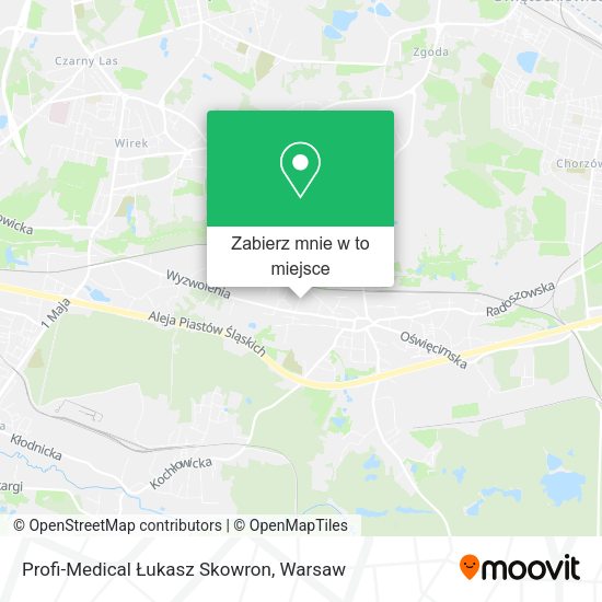 Mapa Profi-Medical Łukasz Skowron