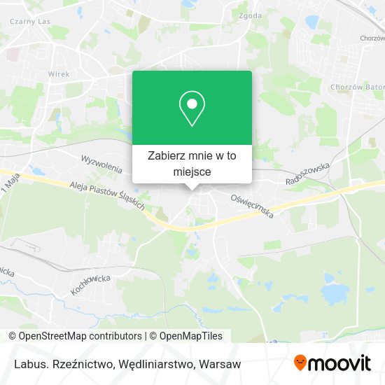 Mapa Labus. Rzeźnictwo, Wędliniarstwo