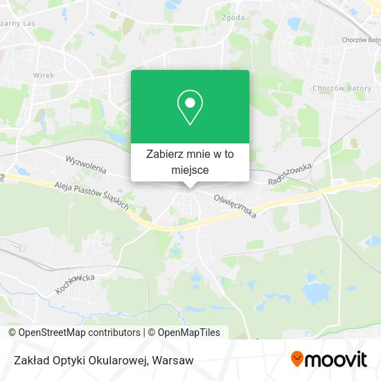 Mapa Zakład Optyki Okularowej