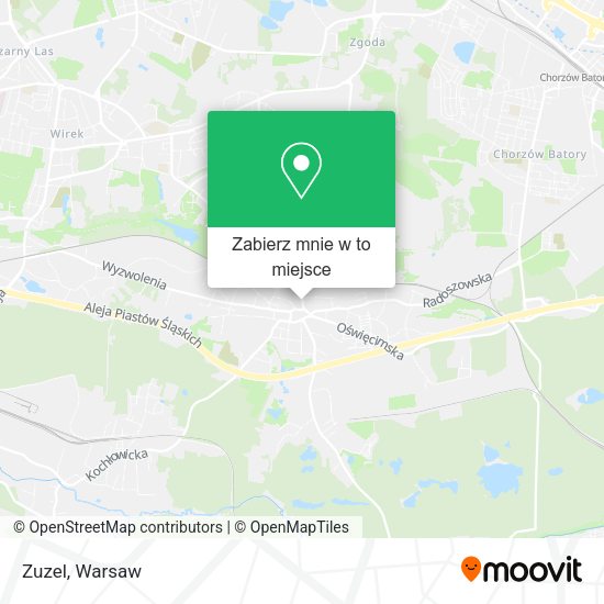 Mapa Zuzel