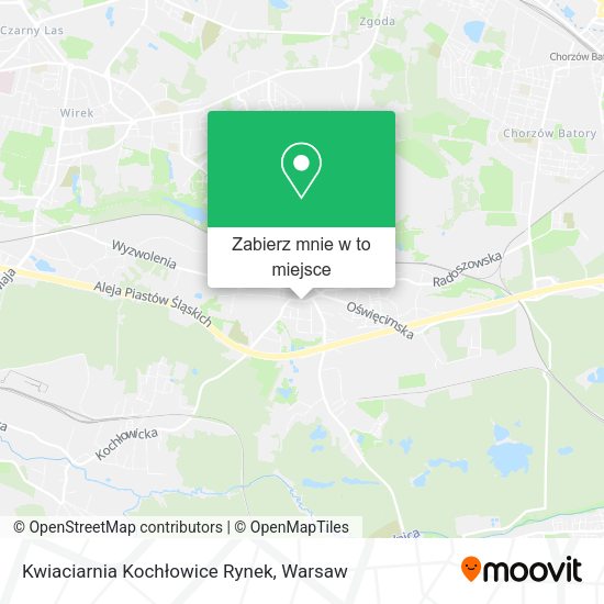 Mapa Kwiaciarnia Kochłowice Rynek