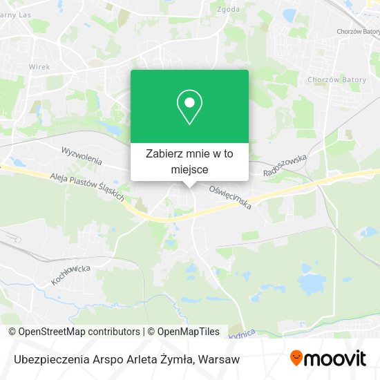 Mapa Ubezpieczenia Arspo Arleta Żymła