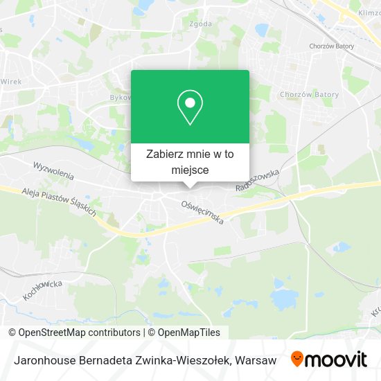 Mapa Jaronhouse Bernadeta Zwinka-Wieszołek