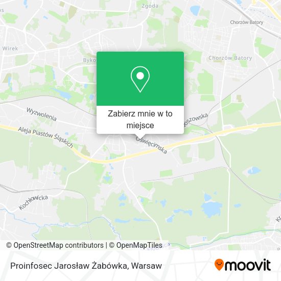 Mapa Proinfosec Jarosław Żabówka