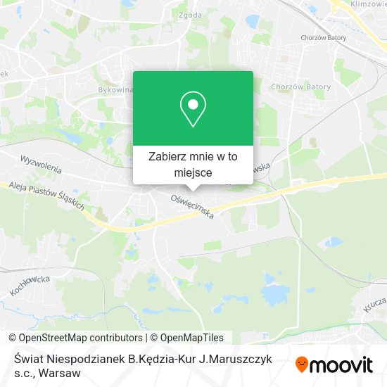 Mapa Świat Niespodzianek B.Kędzia-Kur J.Maruszczyk s.c.