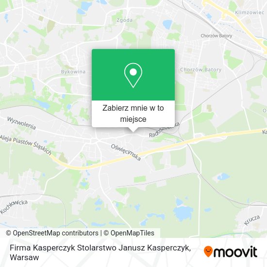 Mapa Firma Kasperczyk Stolarstwo Janusz Kasperczyk