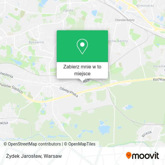 Mapa Żydek Jarosław