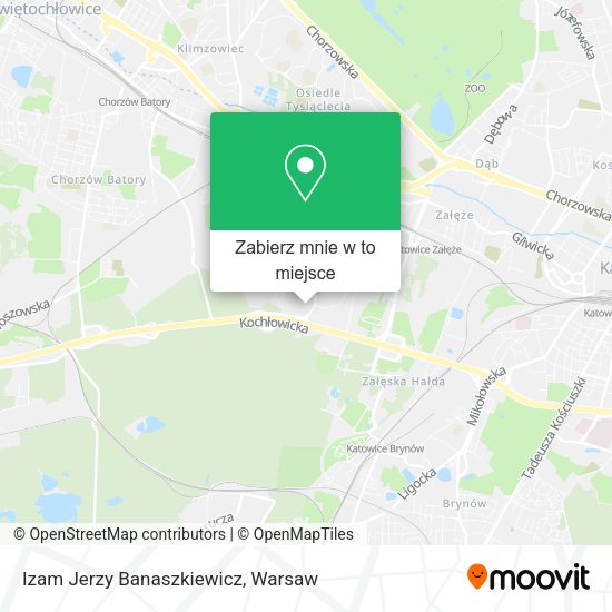 Mapa Izam Jerzy Banaszkiewicz