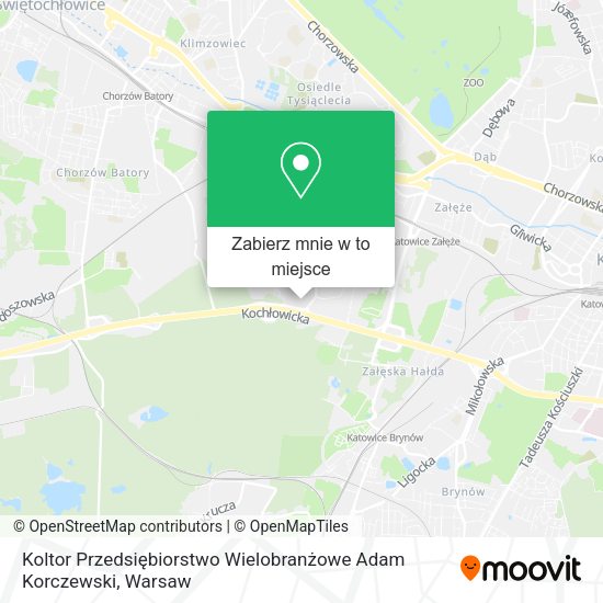 Mapa Koltor Przedsiębiorstwo Wielobranżowe Adam Korczewski