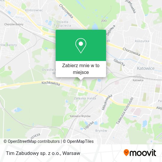 Mapa Tim Zabudowy sp. z o.o.